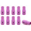 TIG Welding Torch Consumables Torcia di saldatura TIG WP-9 WP-20 WP-25 Ugello di allumina 13N09 Coppa ceramica No.5 PKG-10