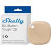 Shelly BLU Button Tough 1 ZB Moka - Pulsante Bluetooth & Zigbee per Scene Smart, Domotica, IP54, Ampia Portata 10-30m, Fino a 4 Click Preimpostati, Telecomando, Gateway Richiesto, Protocollo BTHome