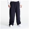 Nike Pantaoni da ginnastica Nike Soo Swoosh Men's Open-Hem Brushed-Back Feece Pants Back/ White