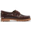 Timberland Authentic 3-Eye Scarpe da Barca Donna Marrone BROWN