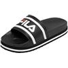 Fila Morro Bay Zeppa Slipper Wmn, Ciabatte Donna, Black, 36 EU