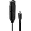 LINDY Active Pro USB 3.2 prolunghe e multiple 10 Gbit/s C/C, 5 m