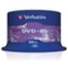 Verbatim DVD+R 16X 4.7GB Branded Matt Silver,50 Pack, 43550 (Matt S (Video Game)