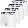 Fila Fi/1bcx4/Fu5016 Boxer Corti Uomo (Pacco da 4)