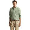 Gant Reg Cotton Linen Gingham Shirt Camicia Uomo