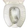 Generico Sedile WC Rialzato Per Anziani, Supporto Ergonomico Antiscivolo, Antiscivolo Cuscino Imbottito Confortevole, Alza Water Con Cuscino Impermeabile | Estensore Per Disabili | Per Bagno, Casa, Ospedale