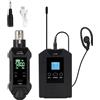 Microfono lavalier wireless UHF per uso studio banda di frequenza 40Hz-20k