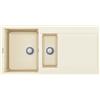Elleci Lavello Elleci Incasso 2 vasche 100x50 Easy 475 Granitek Bianco Antico LGY47562