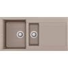 Elleci Lavello Elleci Incasso 2 vasche 100x50 Easy 475 Granitek Tortora LGY47543