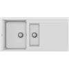 Elleci Lavello Elleci Incasso 2 vasche 100x50 Easy 475 Granitek Bianco LGY47568