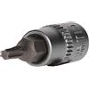 BRILLIANT TOOLS BT020972 Bussola a inserto Torx 1/4, T15 [Powered by KS TOOLS]