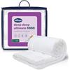 Silentnight Ultimate Deep Sleep Topper - Coprimaterasso extra spesso e profondo in cotone morbido di lusso - Copriletto di supporto lavabile in lavatrice