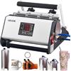 VEVOR Termopressa per Sublimazione Bicchieri Capacità Max 1183 ml, Pressa Manuale Trasferimento Termico con Nastro Adesivo e Guanti, Impostazione Temperatura e Tempo, per Disegni Bicchieri Tazze Mug