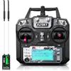 Hawk's Work Trasmettitore RC 10 canali FS-i6X, ricevitore iA6B, 2.4GHz, Flysky
