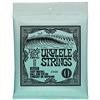 Ernie Ball, Corde in nylon per ukulele concerto/soprano, con estremità a sfera, colore nero