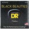 DR Strings Black Beauties - Acustica pesante