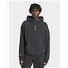 Adidas Mens adidas Felpa Con Cappuccio Sgura - Nero, nero