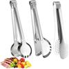 Lytonix 3 Pezzi Pinze da Cucina in Acciaio Inox, 9 Pollici Pinza da Cucina Lunga