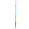 Brilliant Lampada da terra LED RGB brillante | 150 cm di altezza | lampada da terra dimmerabile con sensore musicale e telecomando e luce frontale RGB | max. 125 lm | LED integrato | in alluminio/plastica in