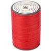 Sheens Filo Cerato per Cuoio 0.45mm 160m/Rotolo, Filo di Poliestere per Cucito a Mano, Ideale per Collane e Bracciali Fai da Te, Elevata Resistenza alla Trazione, Rosso