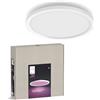 Philips Hue White and Color Ambiance Surimu, Plafoniera Smart Rotonda, Luce Bianca o Colorata, Dimmerabile, 40W, Bianco