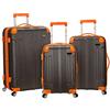 Rockland London Hardside Spinner Wheel Bagaglio, Carbone, Taglia unica, London Hardside Spinner Wheel Bagaglio