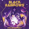 Black Rainbows Stellar Prophecy (Red Background Splatter (Vinyl LP)