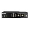 QNAP QSW-M3212R-8S4T - Interruttore - Managed - 4 x 100/1000/ 2.5G/5G/10GBase-T+