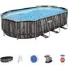 Bestway 5611R Piscina Fuori Terra Power Steel da 610X366X122 cm
