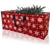Pwsap Custodia Porta Albero di Natale,Plaid Sacco per Albero Artificiale Fino a 165 cm Borsa per Albero di Natale Custodia per Albero di Natale con Manico e Cerniera per Albero Smontabile Tessuto Oxford