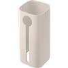 ZWILLING FRESH & SAVE CUBE Coperchio per Scatola Taglia 3S, Protezione dalla Luce Solare, Indicatore di Livello di Riempimento, Plastica Senza BPA, Colore Avorio