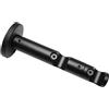 Gardinia Supporto Combinato Doppio con Base in Metallo per bastoni per Tende, 2 binari, Aperto, incl. Materiale di Montaggio