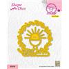 Nellie's Choice Fustella, Fustella di Forma Comunione, 7.5 x 7.7 cm, per Creare Biglietti, Natale, Scrapbooking, Fai da Te, DIY