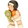THUN, Bomboniera Campione Di Tennis in Ceramica Decorata a Mano, Idea Regalo, 4.9 x 3 x 7.2 cm h