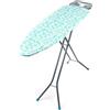 Beldray Asse Da Stiro Beldray La023995Pop, Supporto Regolabile, Leggero, Portatile, Opzioni Di Altezza Variabile, Asse Da Stiro Ultraleggero, Utenti Mancini E Destri, Papavero, Verde/Bianco, 110 x 33 cm
