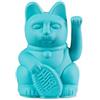 DONKEY Lucky Cat Mini | Turquoise | portafortuna giapponese Gatto di vino in turchese alto 9,8 cm