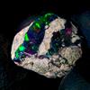 AK GEMS AND JEWELLERY Opale Nero Grezzo Etiope Fire Opale Naturale 4.8 Ct