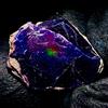 AK GEMS AND JEWELLERY Black Fire Opal Grezzo, Opale Secco Etiopia Naturale 5,8 Ct 15x11 mm