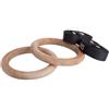 Spart Fitness Coppia di anelli da ginnastica in legno