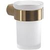Gedy Tazza Gedy PIRENEI, vetro smerigliato, oro opaco