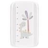 ECOTOYS Bordi traspiranti rigidi sagomati, dimensioni 85x50 cm, per lettino, fasciatoio o mobile a cassetti a tema dinosauri, marca ECOTOYS