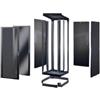 TECNOSTEEL Armadio Rack Tecnosteel F8842N A pavimento 19'' 42U 800x800x2057mm max 800kg Nero [F8842N]