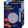 KOSMOS 617530 Fun Science Brain Tricks, istruzioni multilingue, esperimenti con illusioni ottiche e illusioni con occhiali 3D, Sphericon, Slate Space, set di esperimenti per bambini dagli 8
