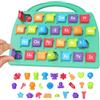 Learning Resources Tavola Alfabeto Lift-a-Letter - Inglese per Principianti | Gioco Educativo ABC, Lettere e Fonemi, Sviluppo Linguaggio, Motricità Fine, Gioco Didattico Bambini 3+