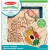 Melissa & Doug Cabina Per Uccelli in Legno, Decorazioni per la Casa degli Uccelli in Legno con Pennello e Pittura, Kit Fai da Te, Giocattoli Creativi, Per Bambini e Adulti