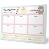 Grupo Erik Pusheen Planner Settimanale da Tavolo A4 | Weekly Planner | 54 Fogli a Strappo, Planning Settimanale Orizzontale, Spazi Giornalieri e Note, To Do List, Pusheen Gadget
