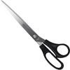 Westcott Forbici 10 (25,4 cm) nere | Forbici da ufficio con impugnature in plastica nera | Lama extra affilata, acciaio inossidabile | E-31111 00