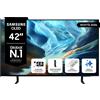 Samsung OLED AI TV 42" QE42S90HAEXZT 4K, Processore NQ4 AI Gen3, 4K AI Upscaling Pro, Glare Free, OLED HDR+, Motion Xcelerator 165Hz, Dolby Atmos e OT