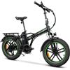 ARGENTO BIKE Argento MiniMax GT e-bike FAT pieghevole