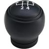 Simoni Racing SGKC6 - Copri pomello Universale per Leva del Cambio, 5 Marce - Colore Nero Retro in Alto
